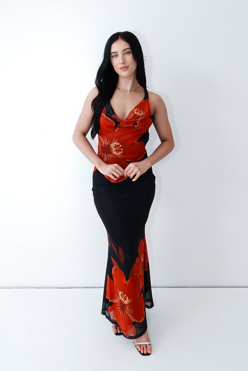 Kaeli Floral Maxi Dress