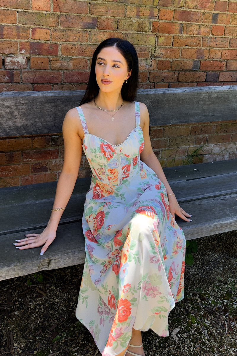 Emily Floral Maxi Dress