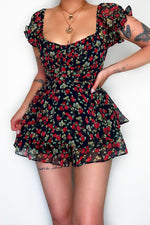 Florence Floral Playsuit