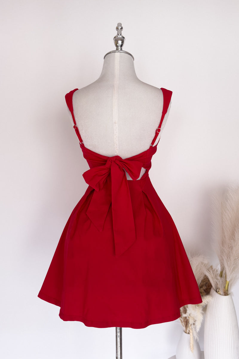 Marlee Mini Dress - Red