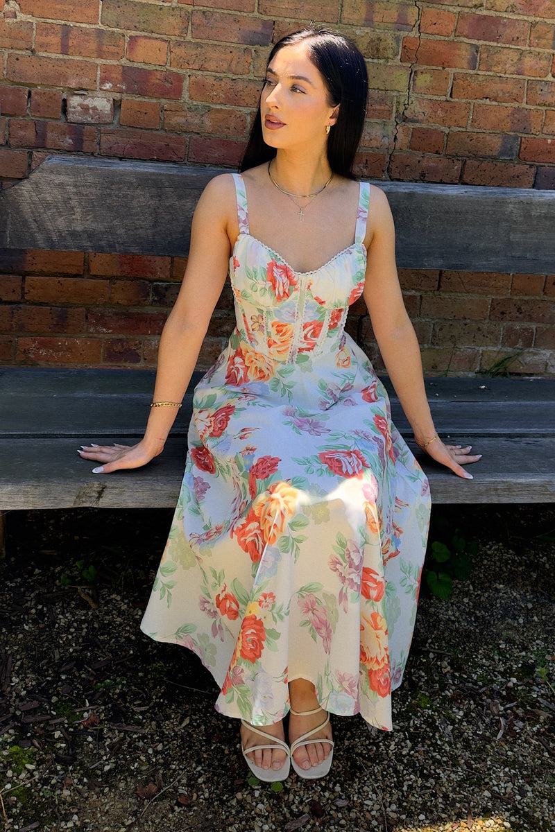 Emily Floral Maxi Dress