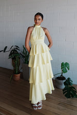 Chiara Maxi Dress - Lemon