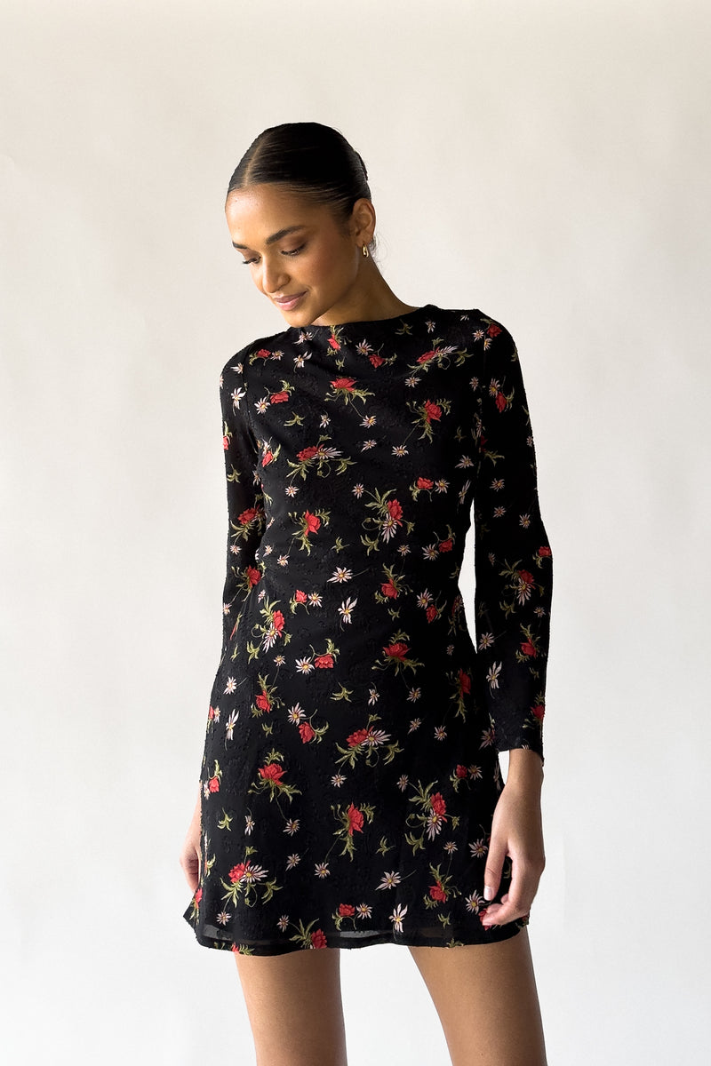 Marie Floral Mini Dress