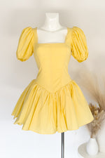 Annie Mini Dress - Yellow