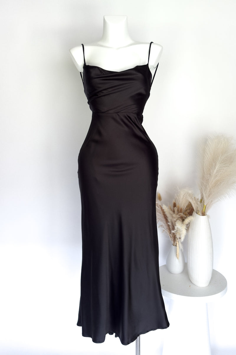 Oriana Maxi Dress - Black