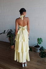 Chiara Maxi Dress - Lemon