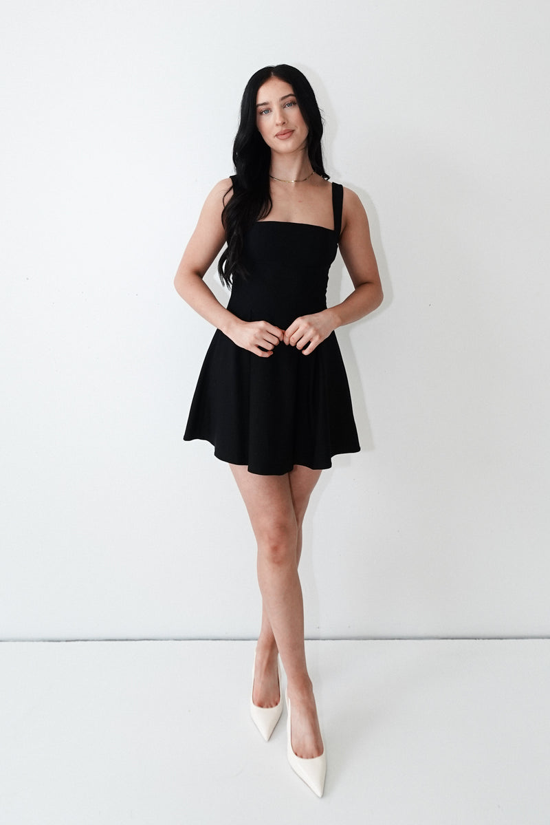 Marlee Mini Dress - Black