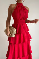 Chiara Maxi Dress - Red