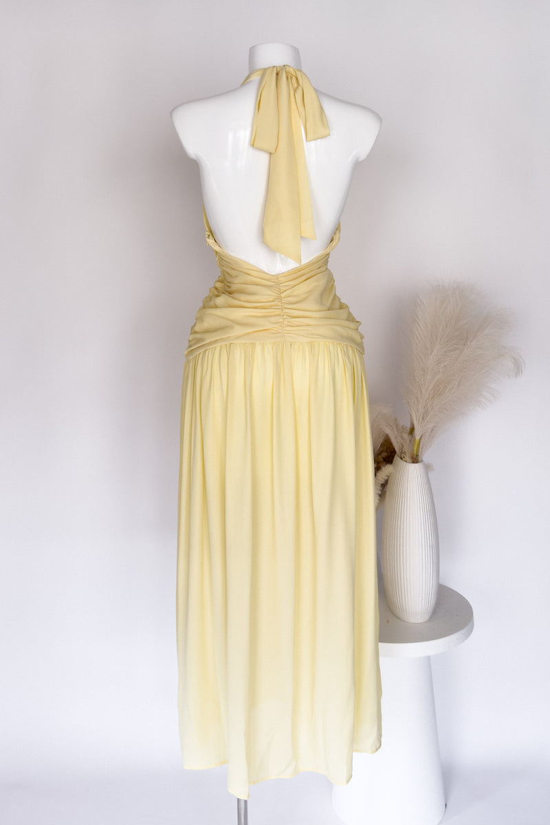 Tessa Maxi Dress - Yellow