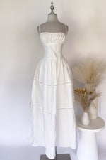 Mona Maxi Dress - White