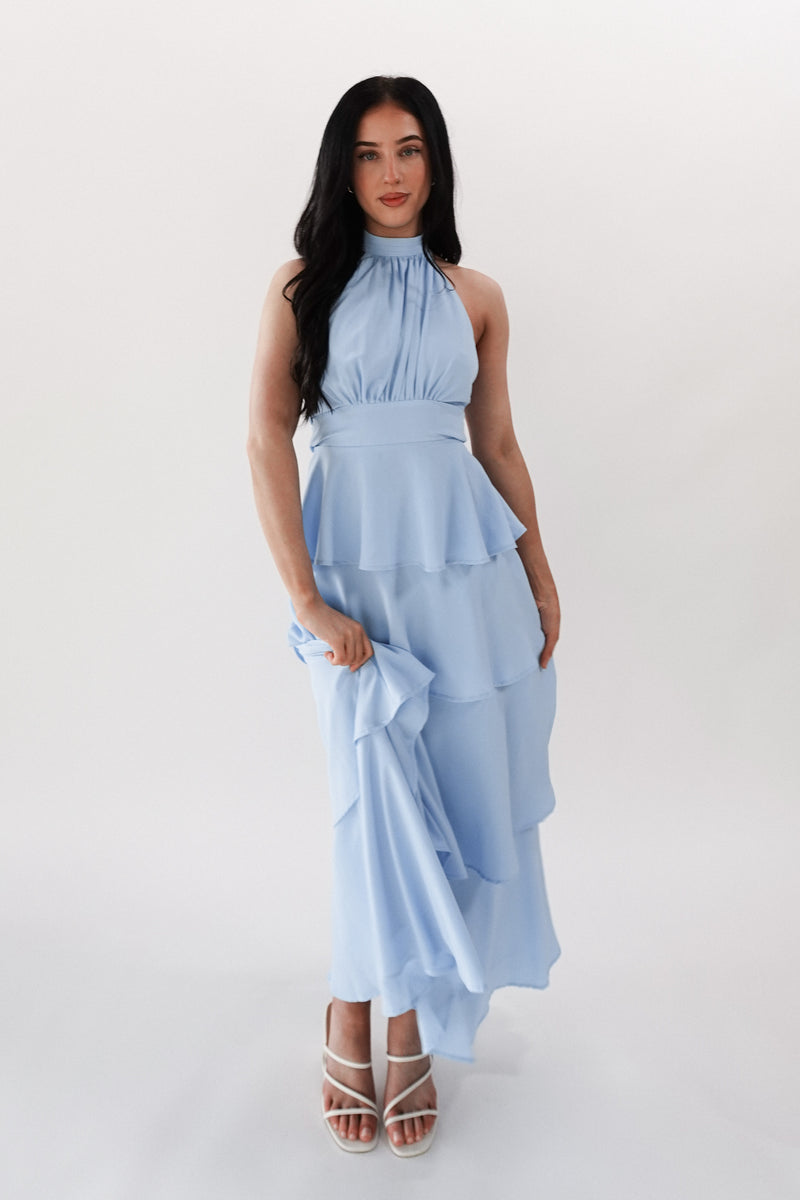 Chiara Maxi Dress - Blue