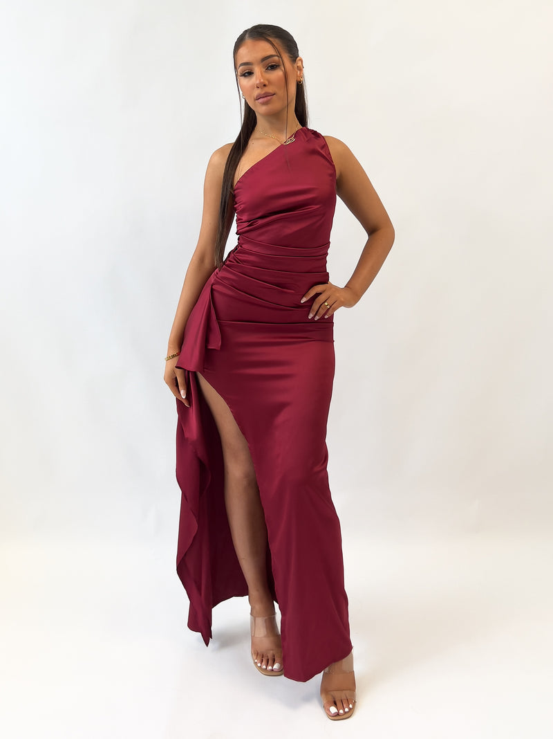 Madison Maxi Dress - Wine