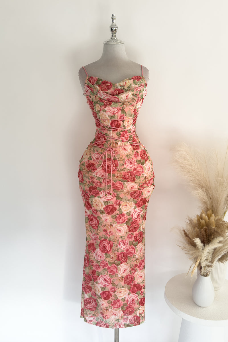 Juliana Floral Maxi Dress