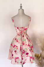 Emily Floral Mini Dress - Pink