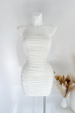 White Strapless Dress - Sample Sale