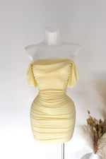 Ardell Mini Dress - Lemon