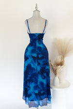 Saoirse Midi Dress - Blue