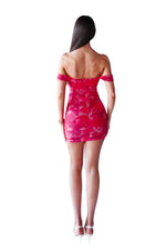 Marie Mini Dress - Pink