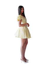 Annie Mini Dress - Yellow