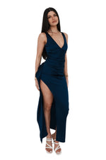 Olivia Maxi Dress - Navy