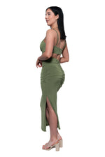 Kordyn Midi Dress - Olive