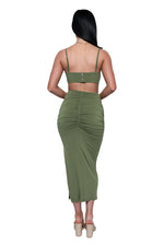 Kordyn Midi Dress - Olive