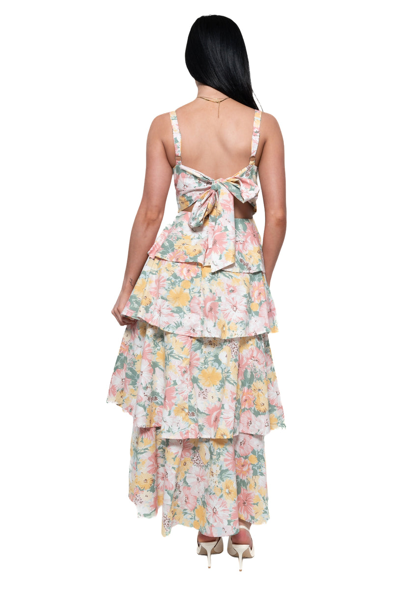 Greta Floral Maxi Dress