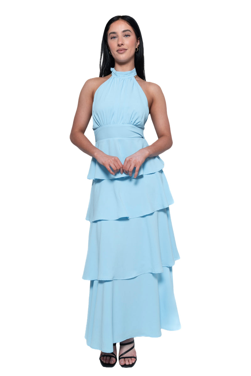 Chiara Maxi Dress - Blue