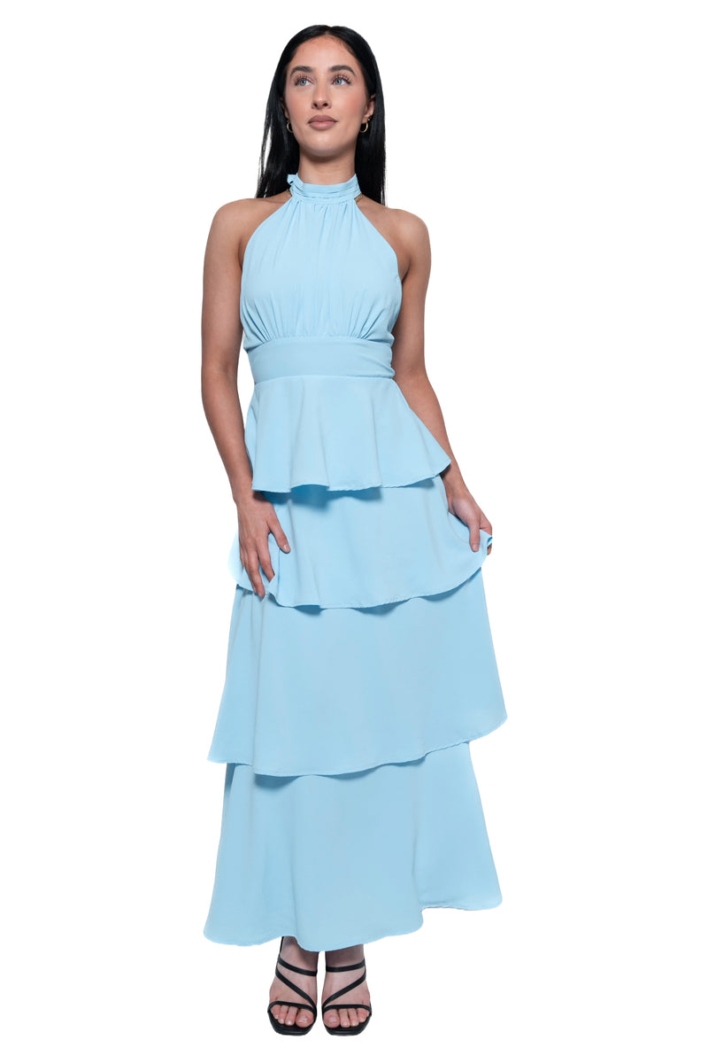 Chiara Maxi Dress - Blue